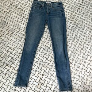 Loft modern skinny crop jeans